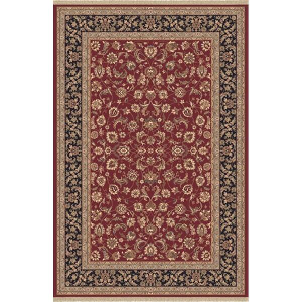 Dynamic Rugs Brilliant 7 ft. 10 in. x 11 ft. 2 in. 72284-331 Rug - Red BR91272284331